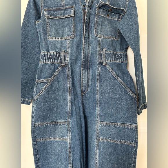 Denim jumpsuit - Picture 3 of 4